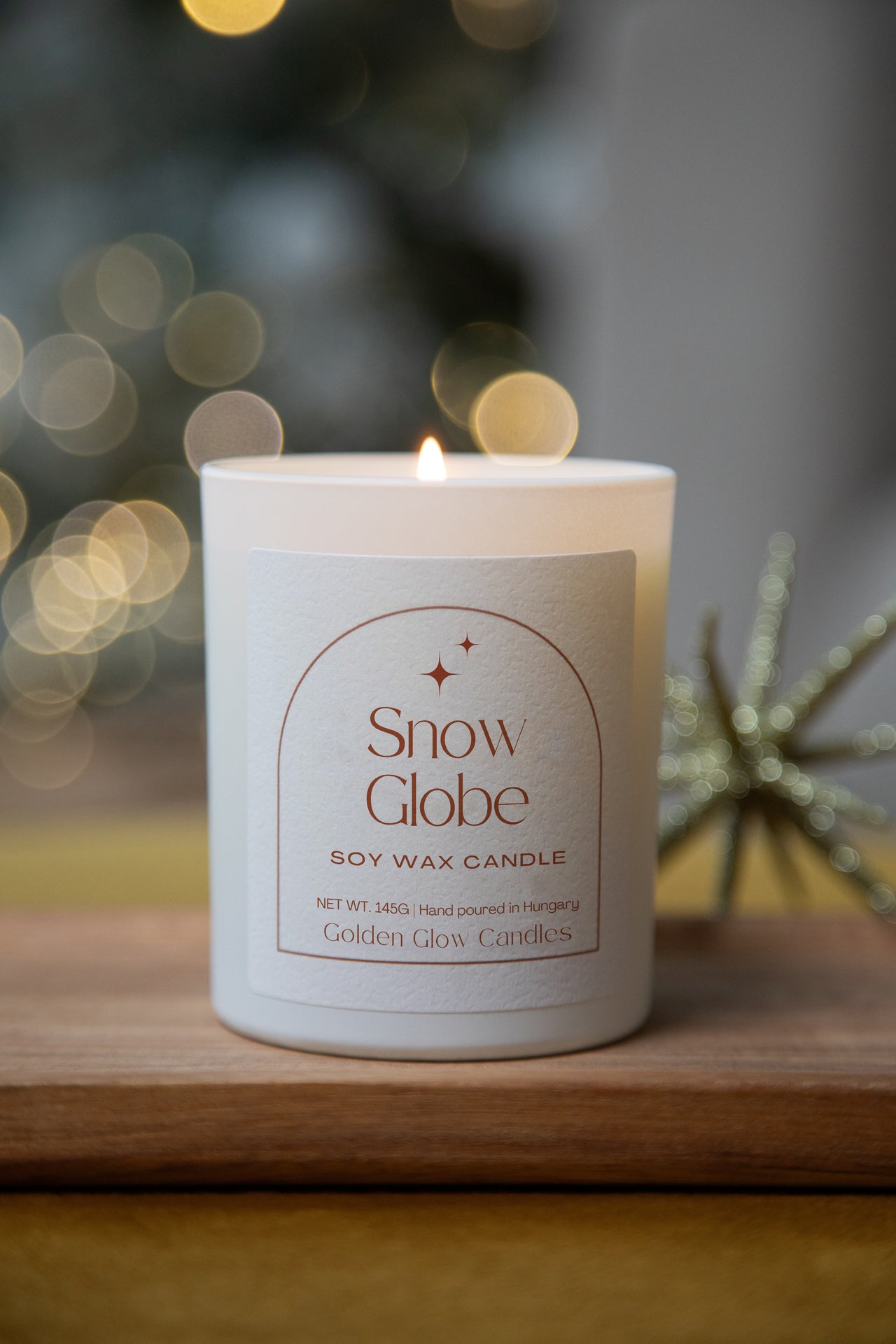 Snow Globe szójaviasz gyertya